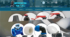 Desktop Screenshot of importadoraymsac.com